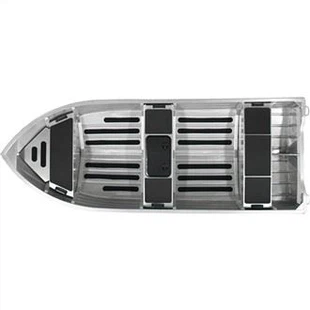 14 фт алуминијумски В труп широке греде рибарски чамац